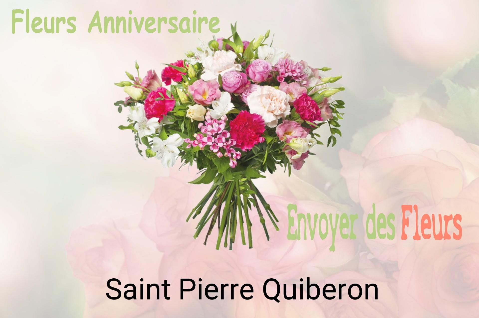 Bouquet de fleurs d’anniversaire livré à Saint-Pierre-Quiberon