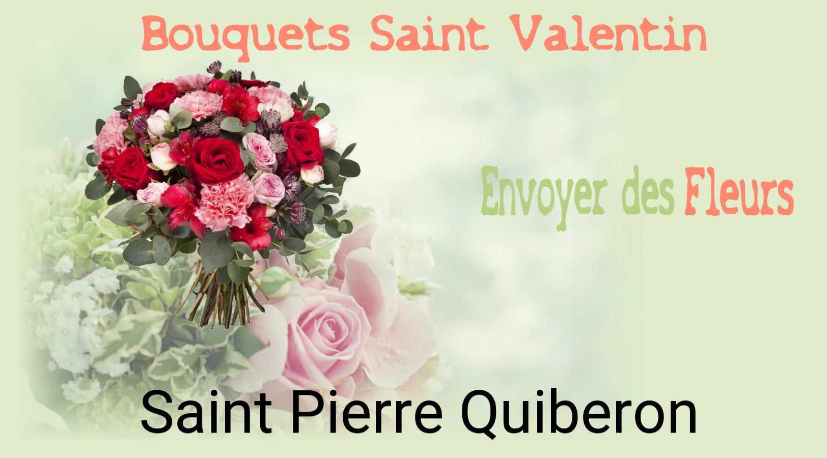 Roses de Saint-Valentin livrées à Saint-Pierre-Quiberon